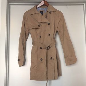 NWT Beige Gap Factory Trench Coat